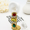 Ouro de pedra colorido Chunky Hoop Earrings dos brincos do ouro das mulheres do OEM