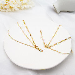 Colar de  Diamond Castle Necklace Carnelian Pendant da forma do ouro para mulheres