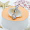 Os anéis de Diamond Clip On Belly Button da flor da neve agarram o ajuste do aço cirúrgico da categoria do embutimento