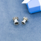 Os brincos de Opal Stretched Ear Plugs Tunnel do falso florescem o aço 304 de 10mm